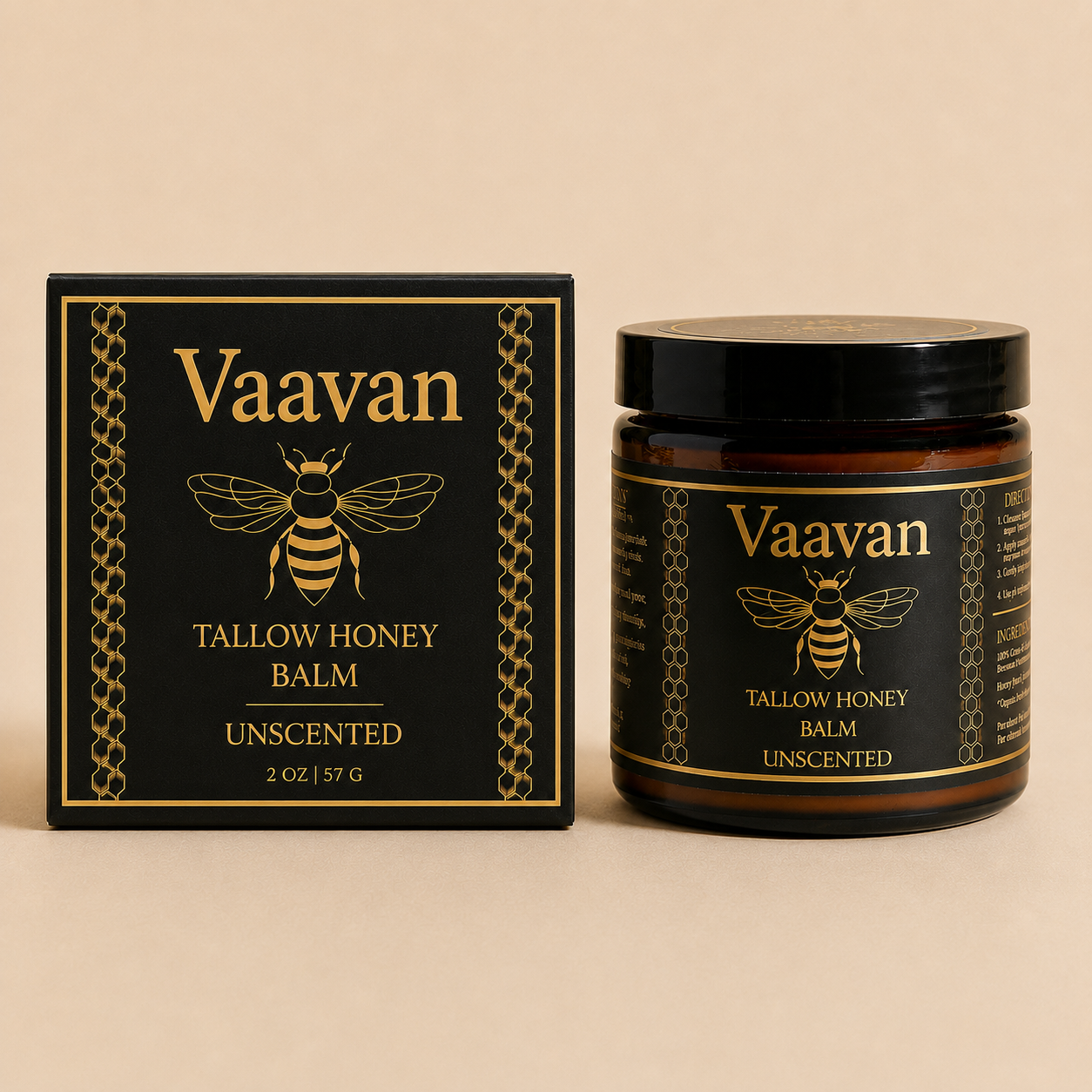 Vaavan Organic Tallow Honey Balm to Help Erase Fine Lines