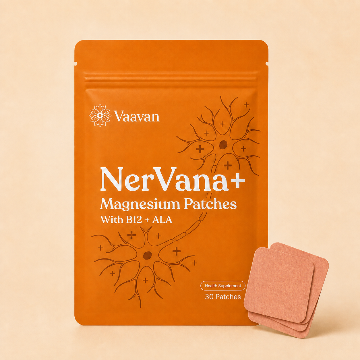 Vaavan Nerve Relief Magnesium Patches