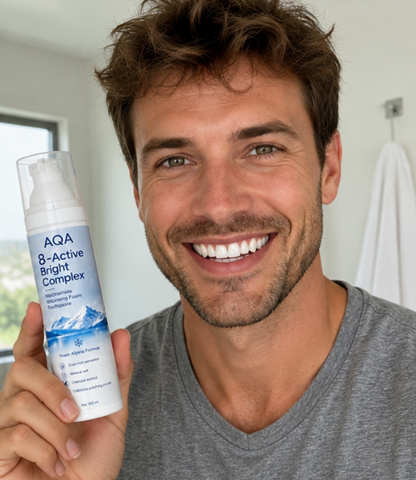 foam-toothpaste-Gingival-restoration