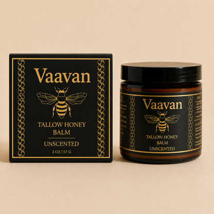 Vaavan Organic Tallow Honey Balm to Help Erase Fine Lines